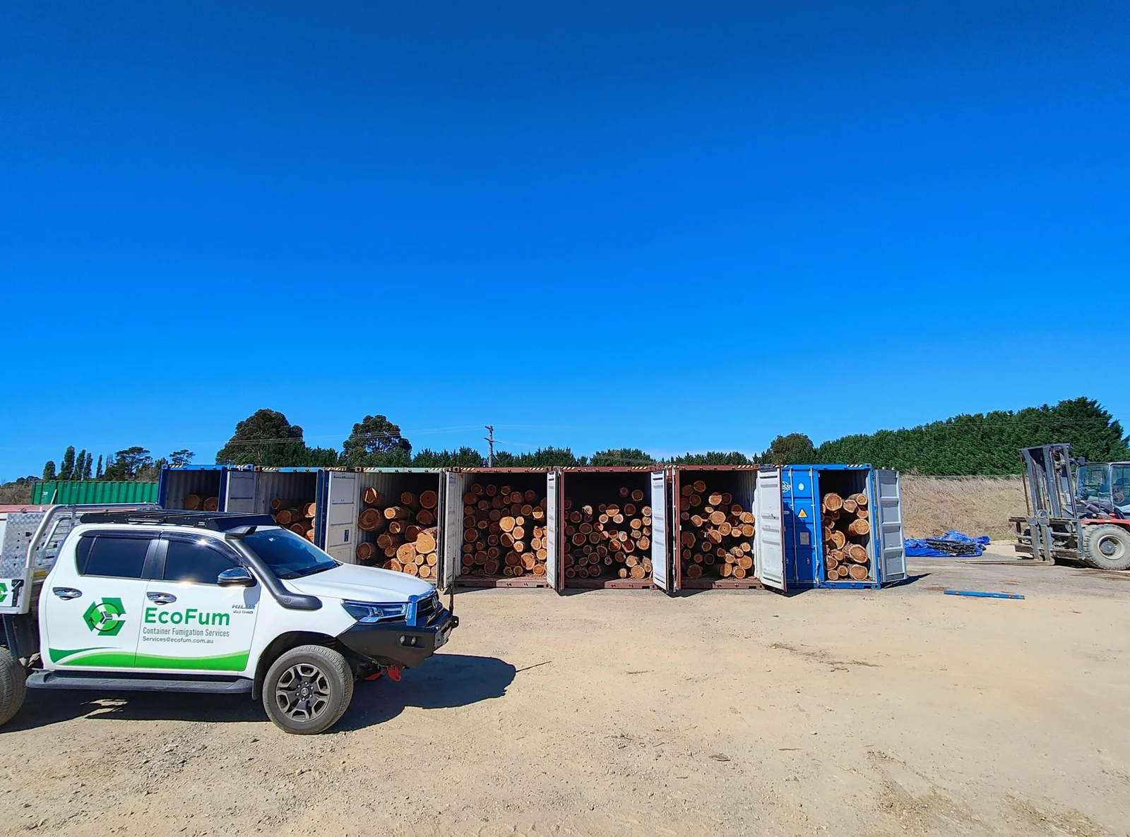 Timber Log Contaienrs